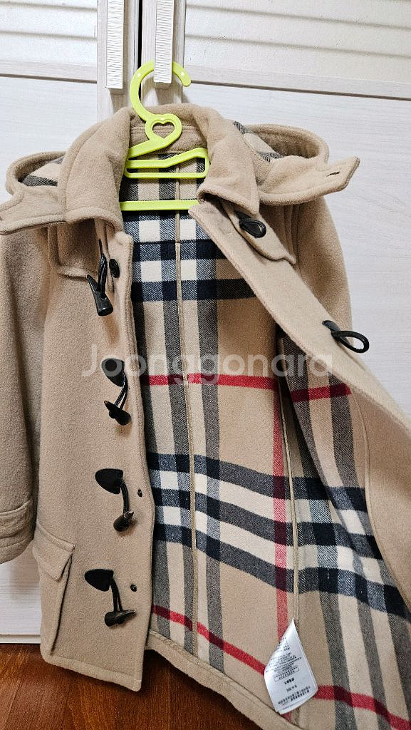 버버리 칠드런 코트 8y--7