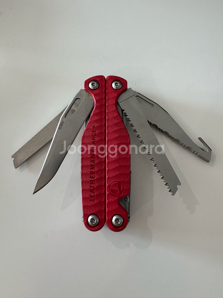 레더맨CHARGE PLUS G10 레드 팝니다--1