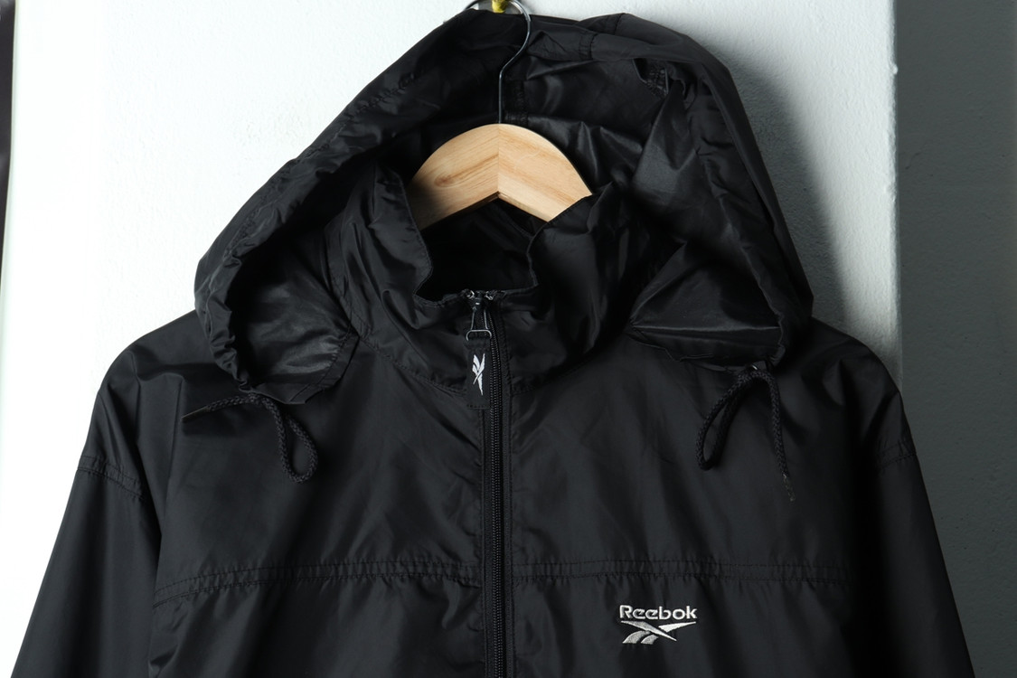 (XL) 리복 집업 바람막이 점퍼자켓 년 블랙--2