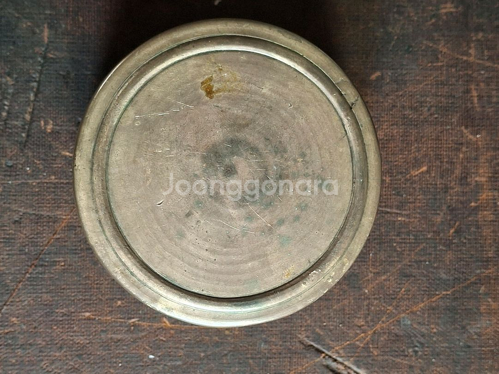 빈티지 놋 향합--1