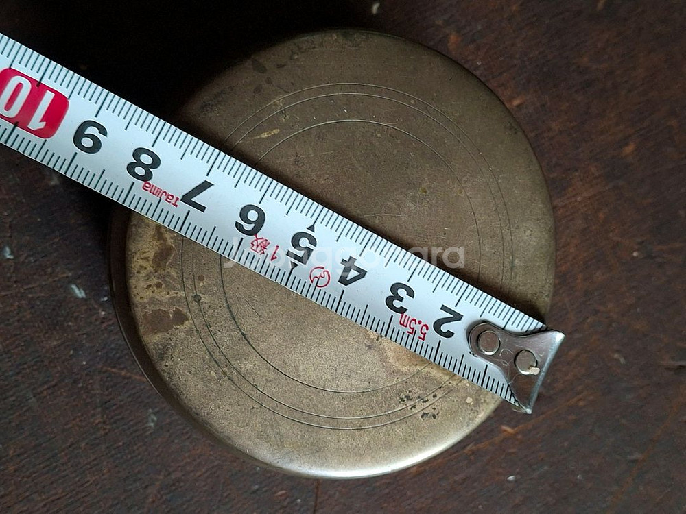 빈티지 놋 향합--3