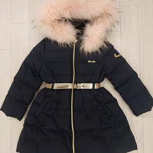 프랜치캣 네이비 오리털패딩 120