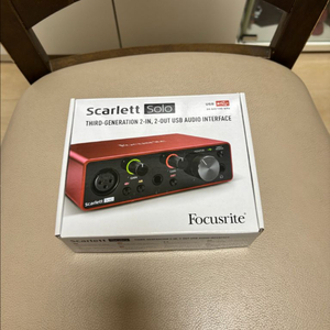 포커스라이트 스칼렛 솔로 3세대 오디오 인터페이스