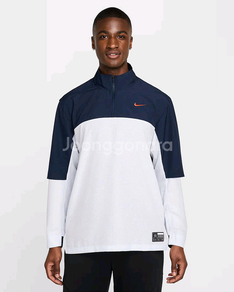 나이키 골프 클럽 드라이핏 하프 집 자켓--1