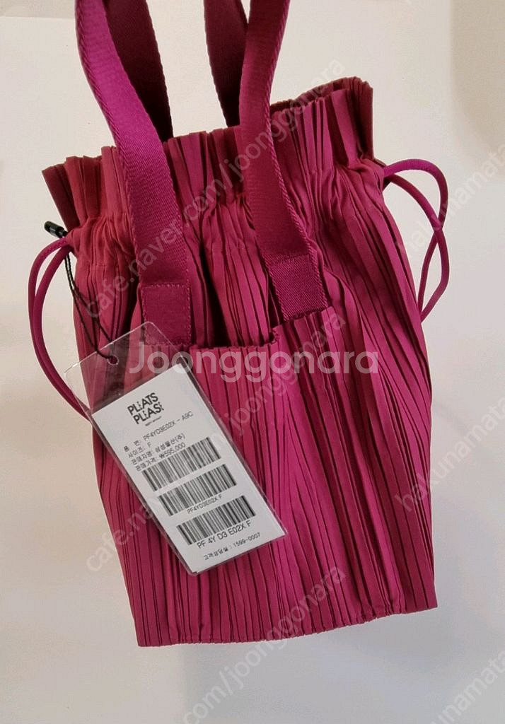 이세이미야케 플리츠플리즈 토트백 새상품--2