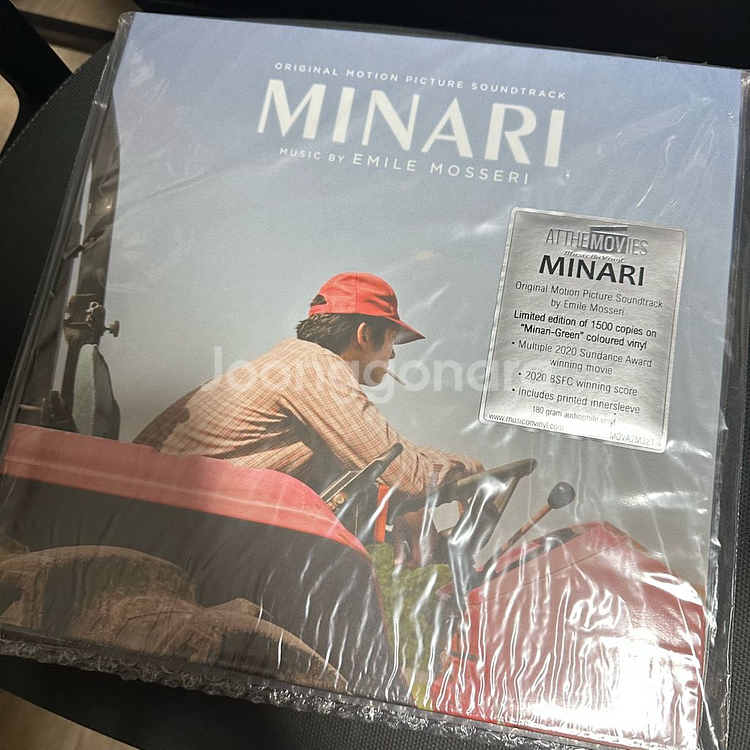 [미개봉] 영화 미나리 LP 1500장 한정 그린반--0