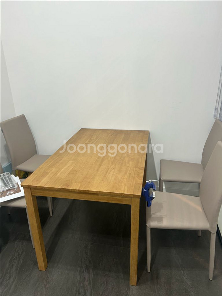 원목 식탁 의자 세트(리바트)--0