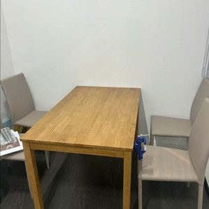 원목 식탁 의자 세트(리바트)