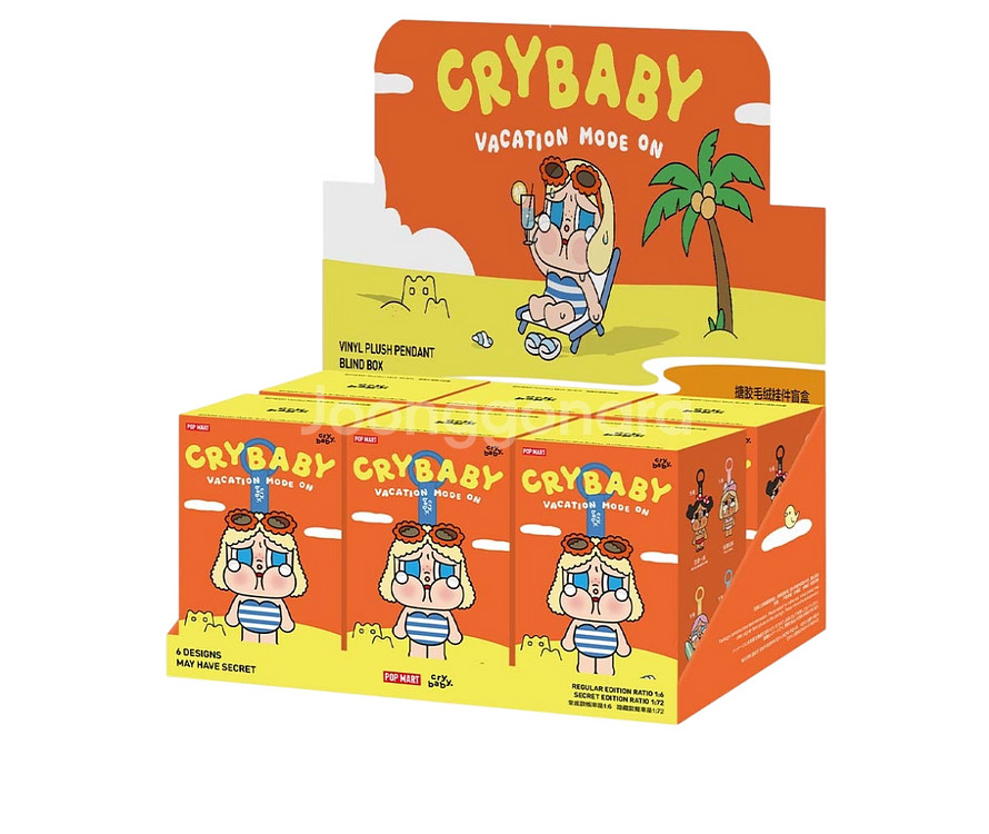 크라이베이비 휴가 일기 시리즈 인형 6개 홀박스--0