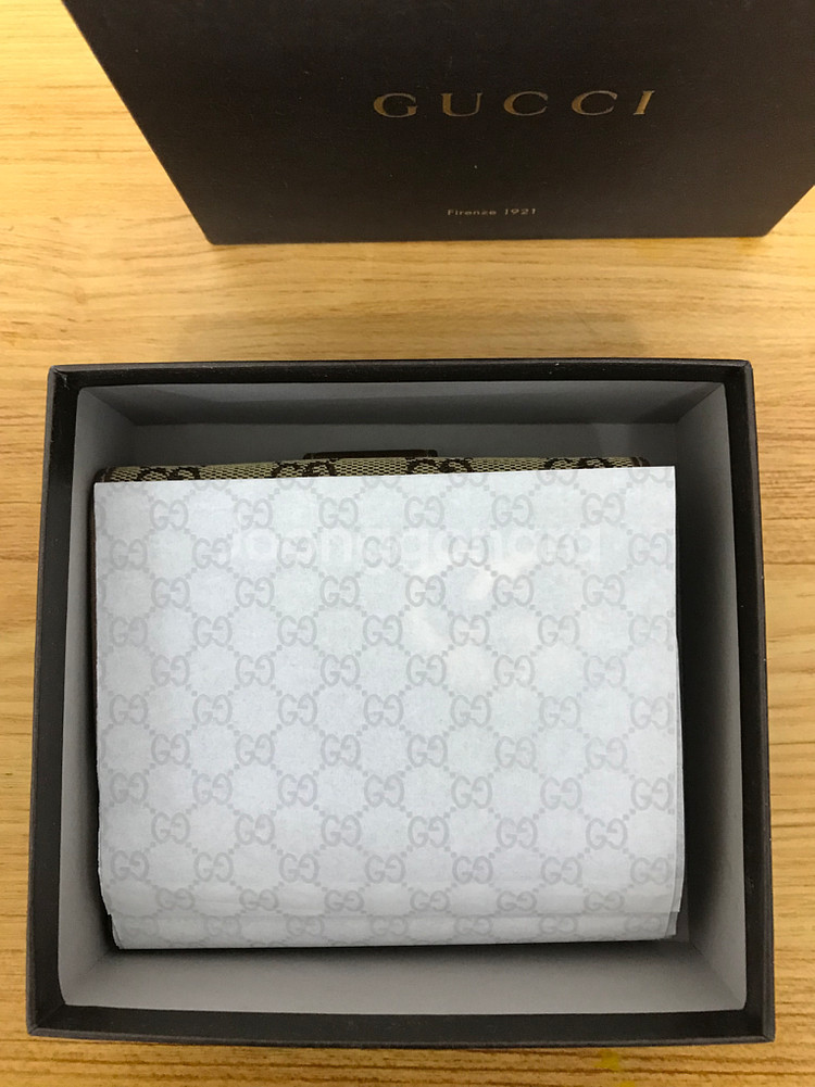 구찌 하트 지갑--5