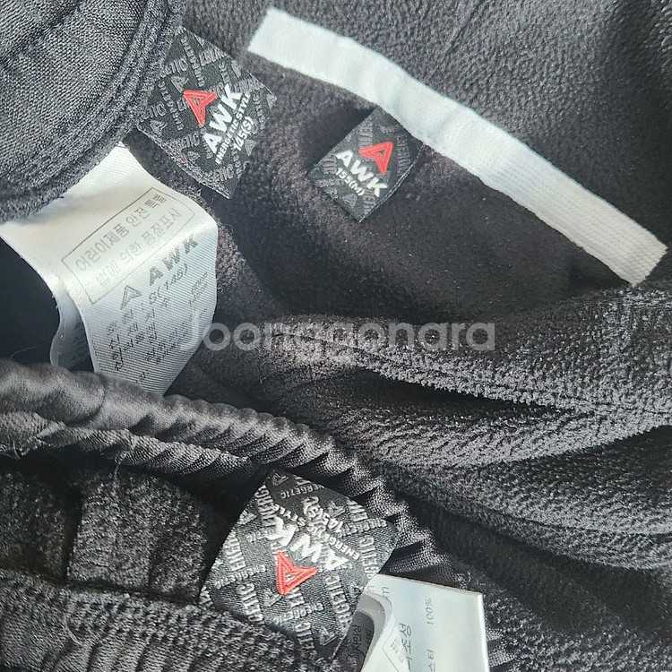 기모 트레이닝 상하 140 150 에어워크--1