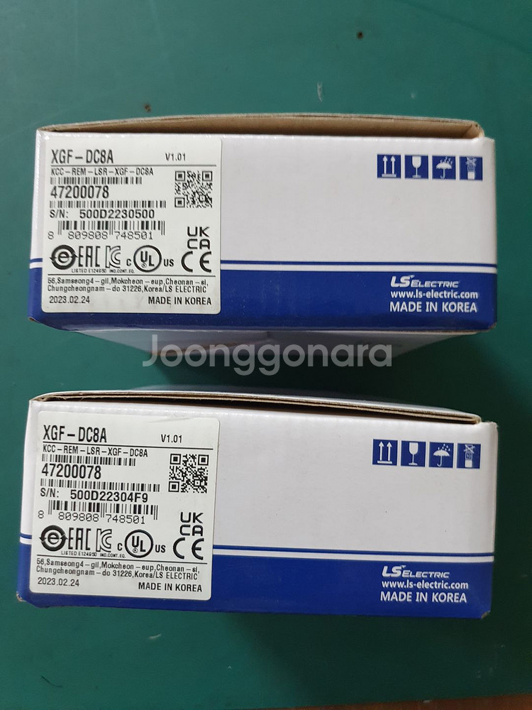LS PLC 아날로그 CARD (XGF-DC8A)--0