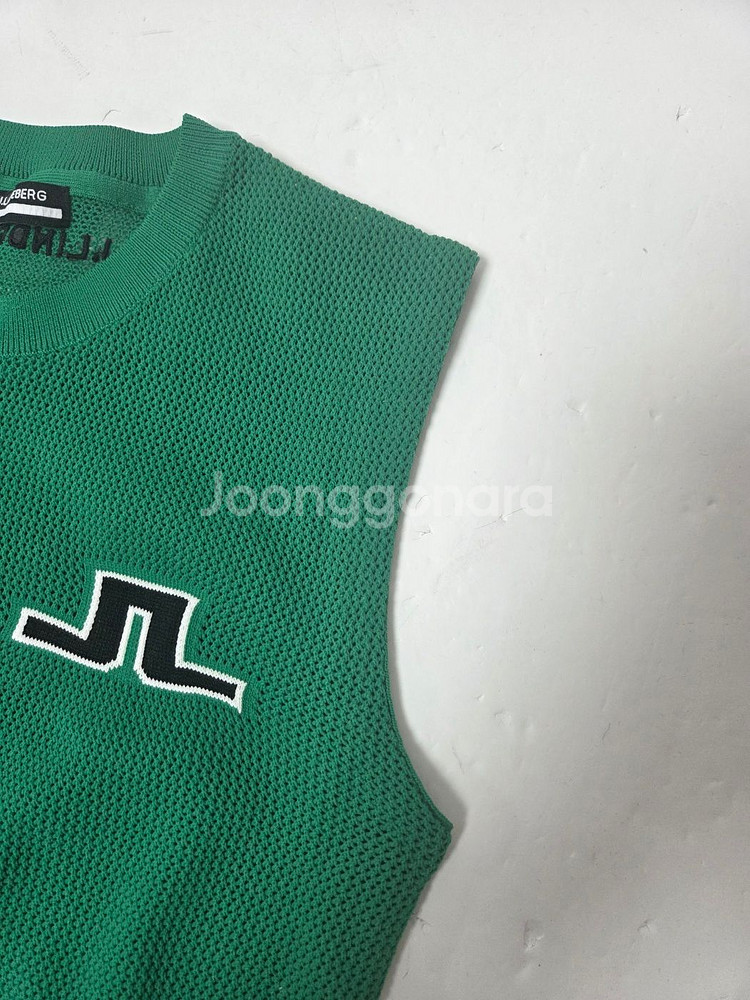 제이린드버그 여성 시빌라 메쉬 스웨터 베스트 그린(XS)--5