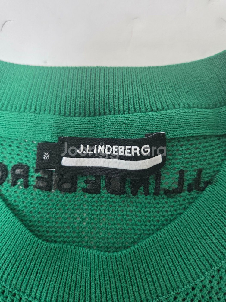 제이린드버그 여성 시빌라 메쉬 스웨터 베스트 그린(XS)--9