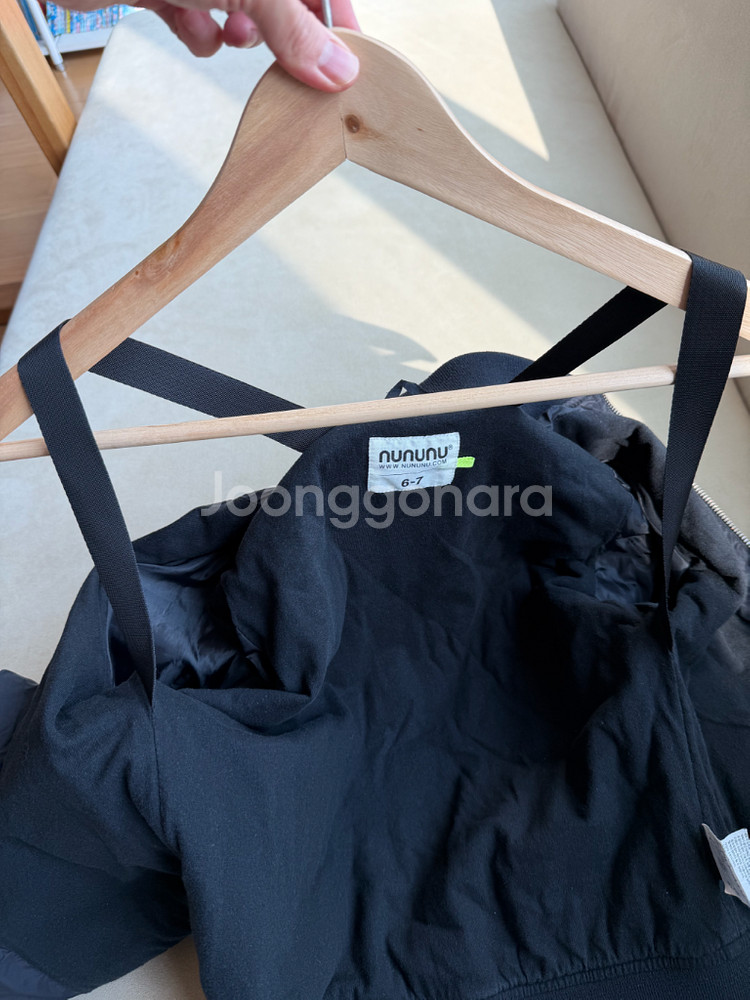 누누누 정품 블루종 자켓+누누누 반팔 택포 4~7세--3