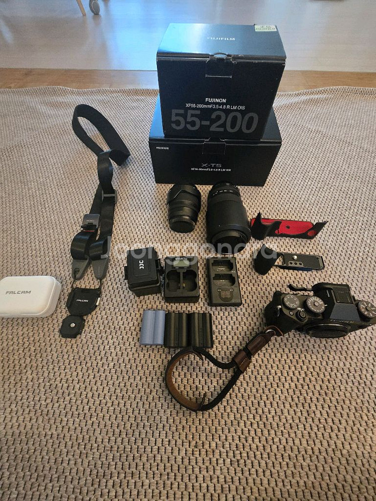 후지x-t5 xf1650렌즈킷+xf55-200 렌즈--6