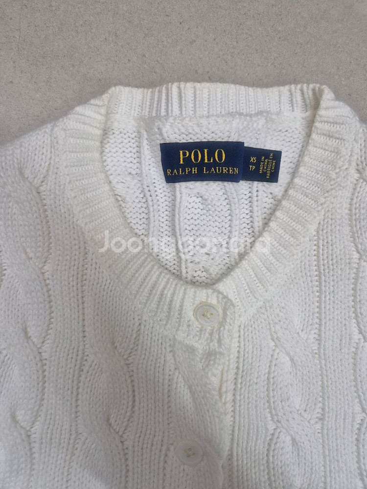폴로 랄프로렌 케이블 니트 가디건--0