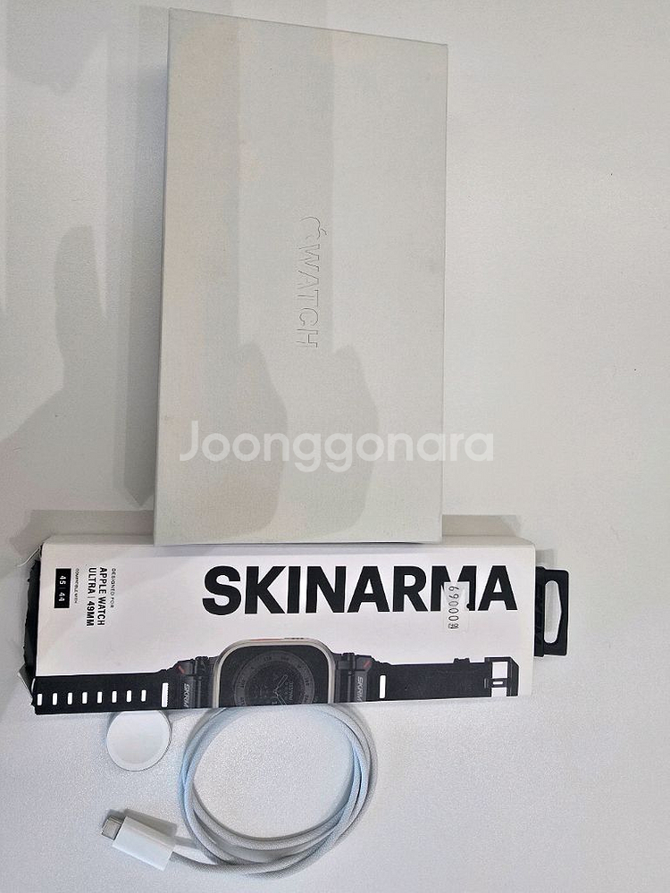 애플워치 울트라2 셀룰러 49mm 풀박 +추가스트랩--0