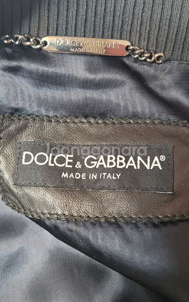 돌체앤가바나 양피 가죽 자켓--3