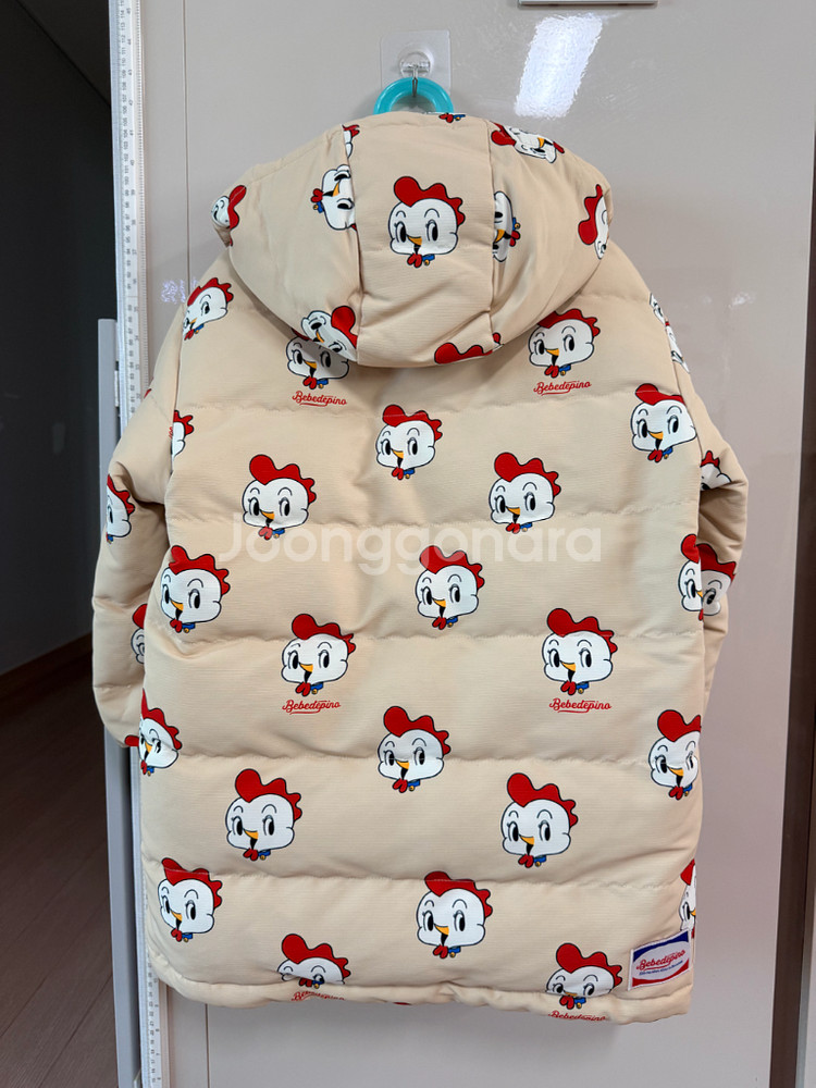 베베드피노 올오버레꼴리버서블다운 점퍼 130사이즈--1