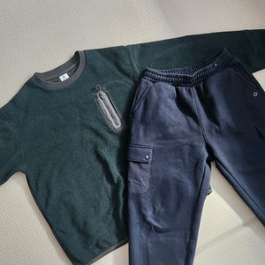 기모 140 150 탑텐키즈 상하