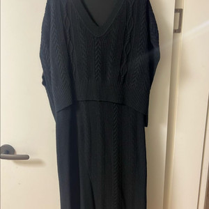 한섬 시스템 니트 원피스 (모100%) F사이즈