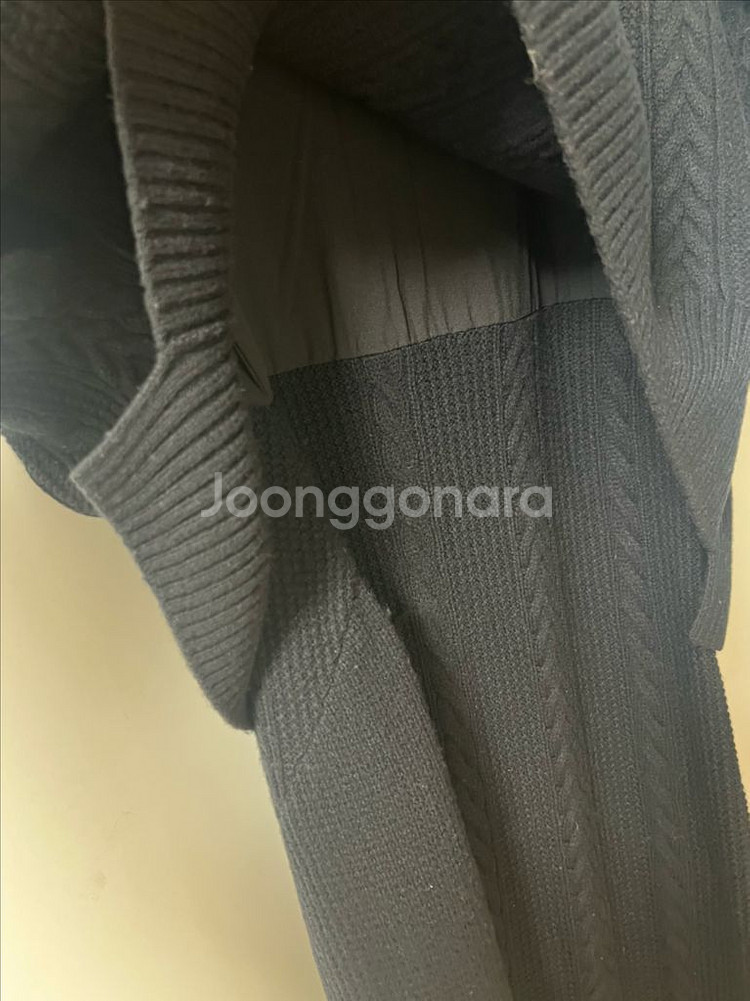 한섬 시스템 니트 원피스 (모100%) F사이즈--3