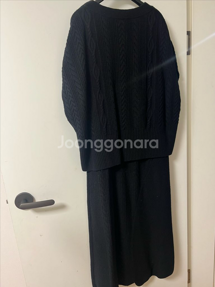 한섬 시스템 니트 원피스 (모100%) F사이즈--2