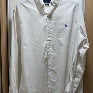 폴로 랄프로렌 슬림핏 화이트 셔츠 XL(110)