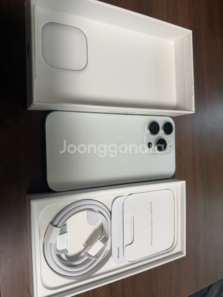 아이폰 15 프로 256GB (직구.esim전용)--2