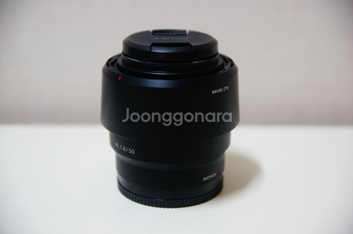 [소니] FE 50mm f1.8 풀프레임 여친렌즈--1