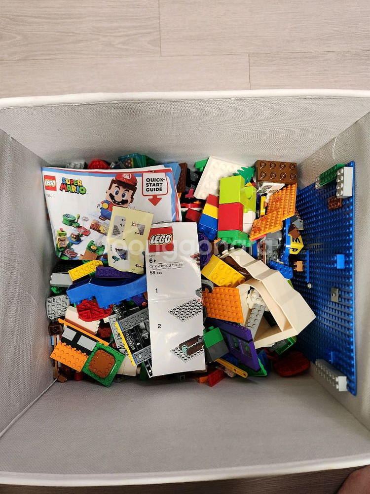 정품레고 4kg (수퍼마리오, 진저브래드하우스 등)--5