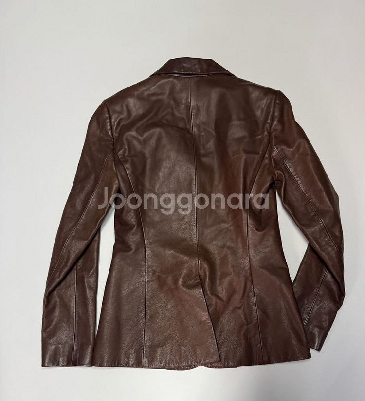 정품!! 여성 폴로 랄프로렌 리얼 소가죽 자켓--2