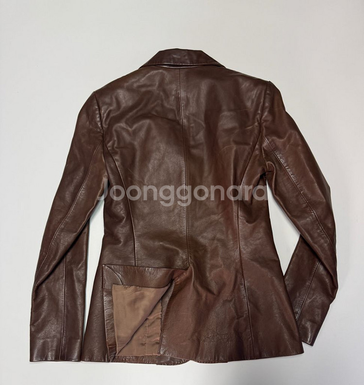 정품!! 여성 폴로 랄프로렌 리얼 소가죽 자켓--1