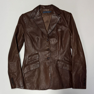 정품!! 여성 폴로 랄프로렌 리얼 소가죽 자켓