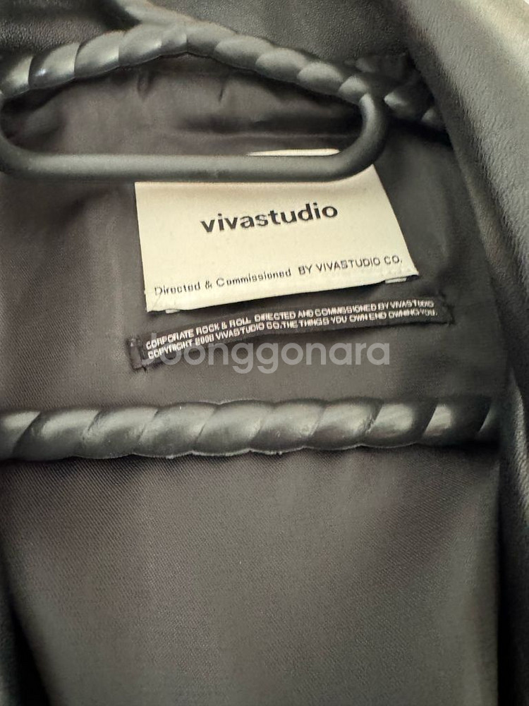 비바스튜디오 가죽자켓--1