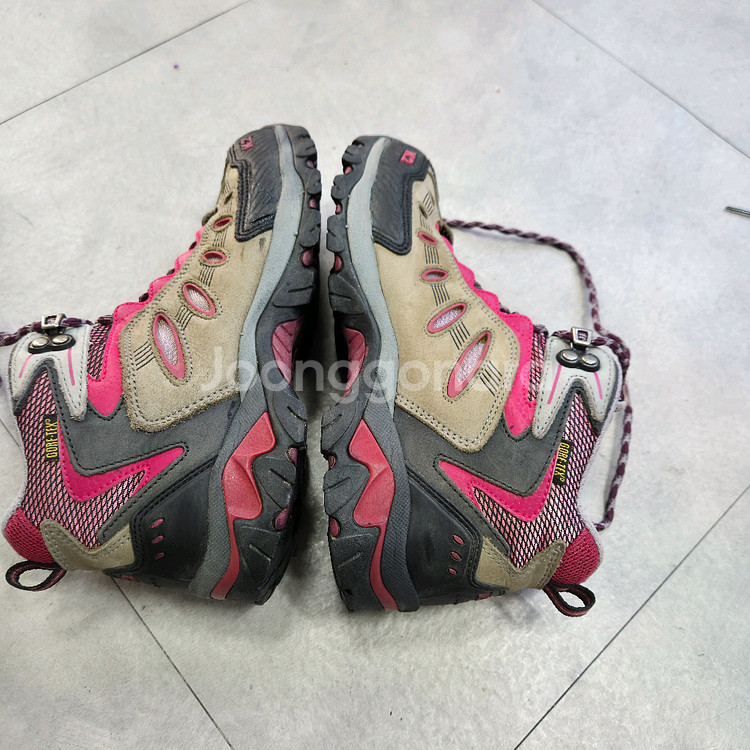 K2천연가죽(누벅)고어텍스 방수 투습 등산화 240--1