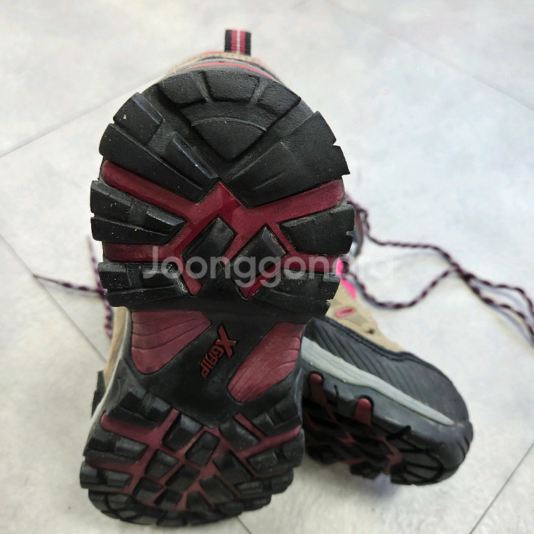 K2천연가죽(누벅)고어텍스 방수 투습 등산화 240--3