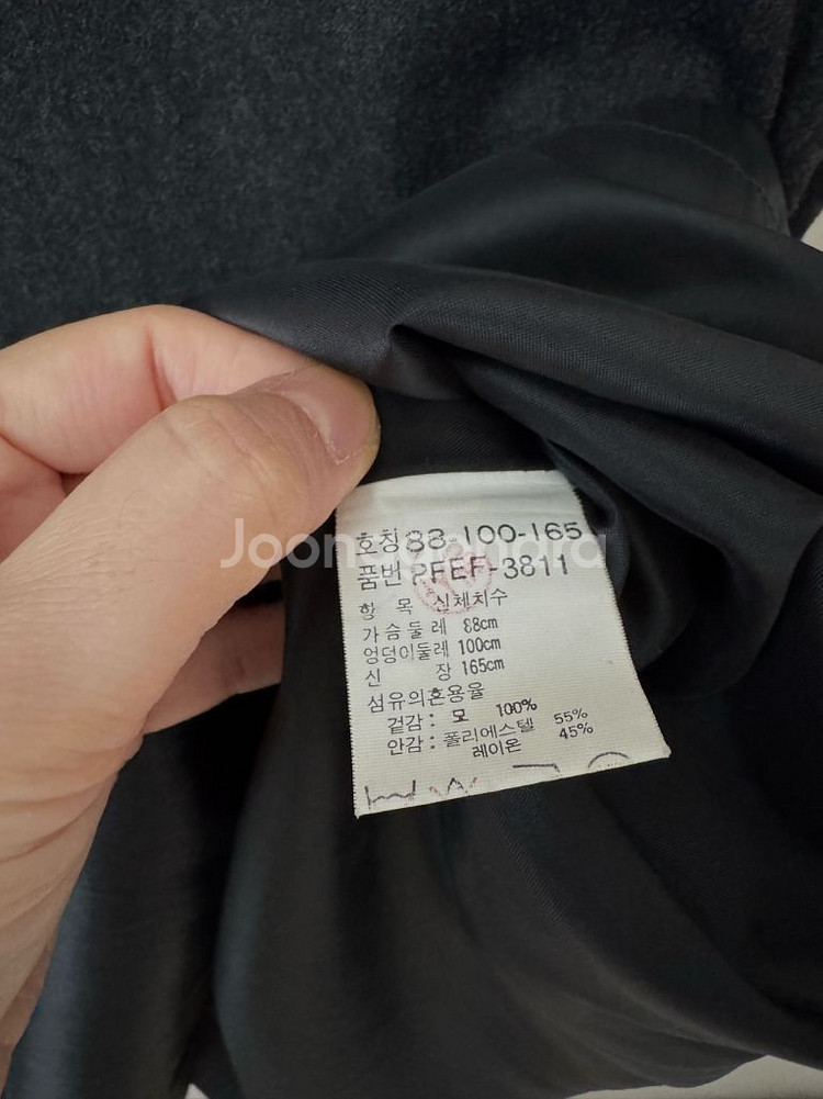 Ralph Lauren폴로 랄프로렌 챠콜그레이 울100 원피스--3