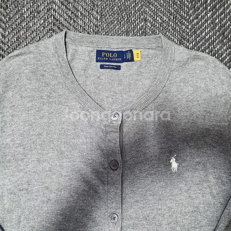 신형QR 폴로 랄프로렌 피마코튼 가디건--2