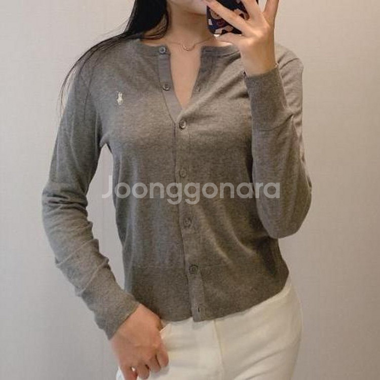 신형QR 폴로 랄프로렌 피마코튼 가디건--4