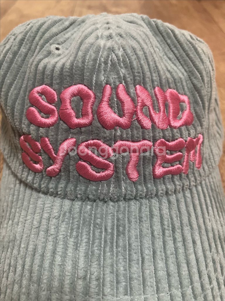 어널로이드 남녀공용 볼캡 모자 프리사이즈 코듀로이 자수 로고--1