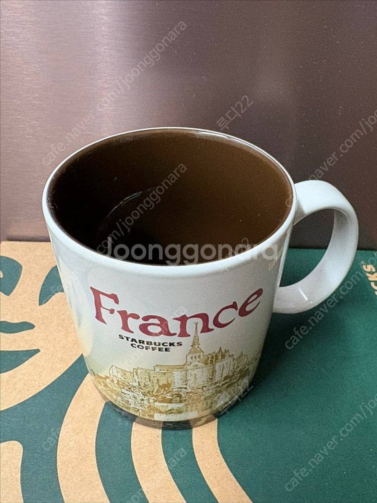 스타벅스 프랑스 파리 시티머그 시티컵 2개 세트--0