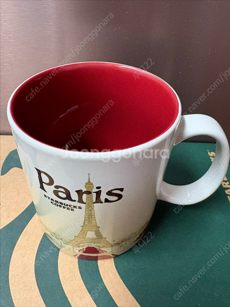 스타벅스 프랑스 파리 시티머그 시티컵 2개 세트--1