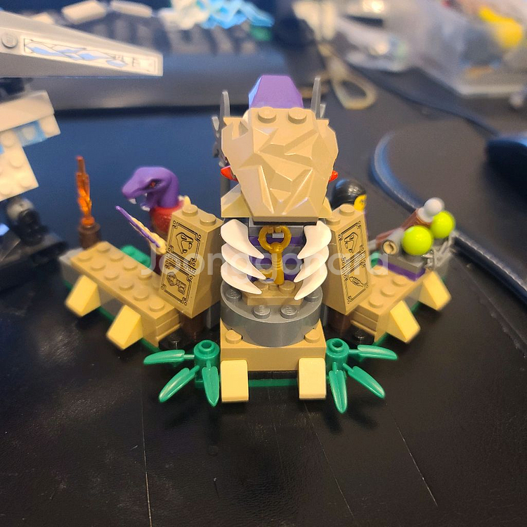 레고 닌자고 70748 정글 도복 쟌 제인 티타늄 드래곤--2