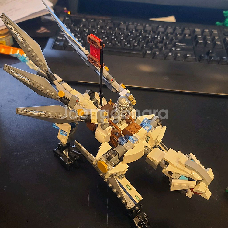 레고 닌자고 70748 정글 도복 쟌 제인 티타늄 드래곤--5