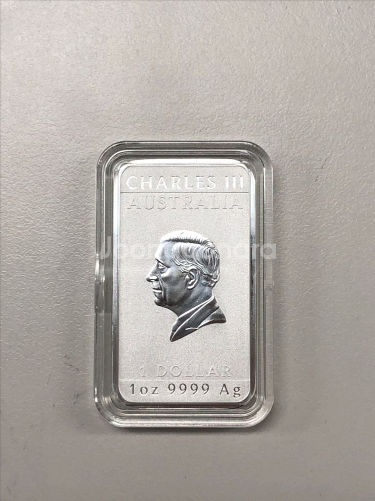 실버바 신상 2025 호주퍼스민트 드래곤 사각 1온스 (31.1g)불리온(미니실버바)--2