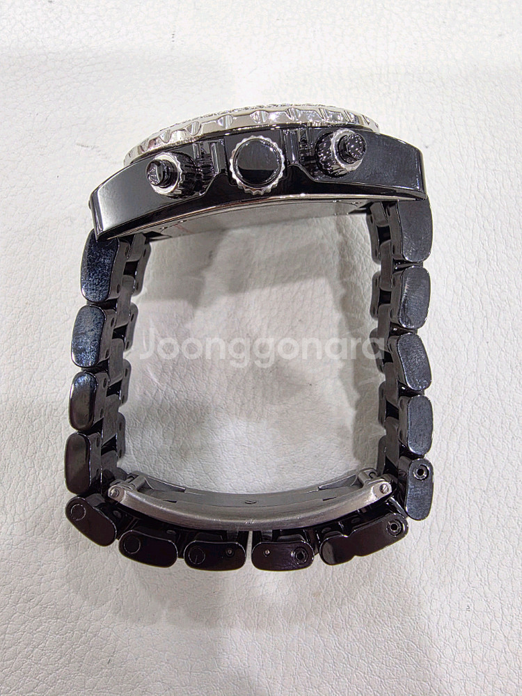 샤넬 J12 크로노그래프 다이아몬드 시계--3