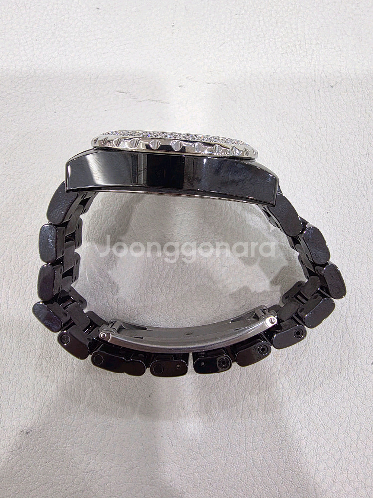 샤넬 J12 크로노그래프 다이아몬드 시계--4