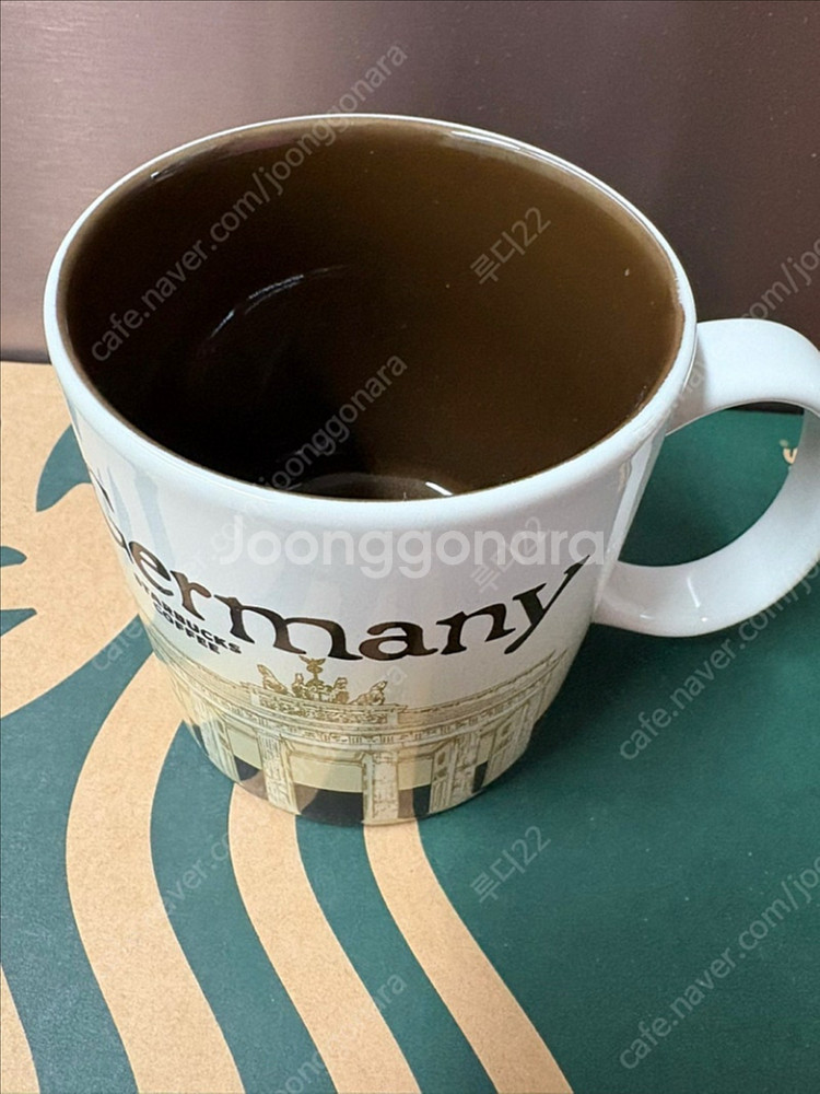 스타벅스 독일 시티머그 시티컵 2개 세트--1